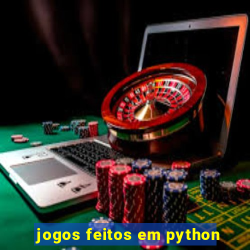 jogos feitos em python